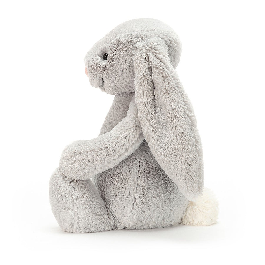 Big gray rabbit soft toy