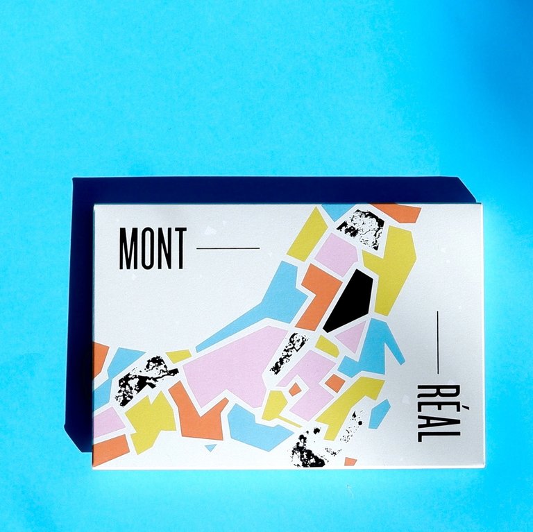 Dark Chocolate Card - Montreal