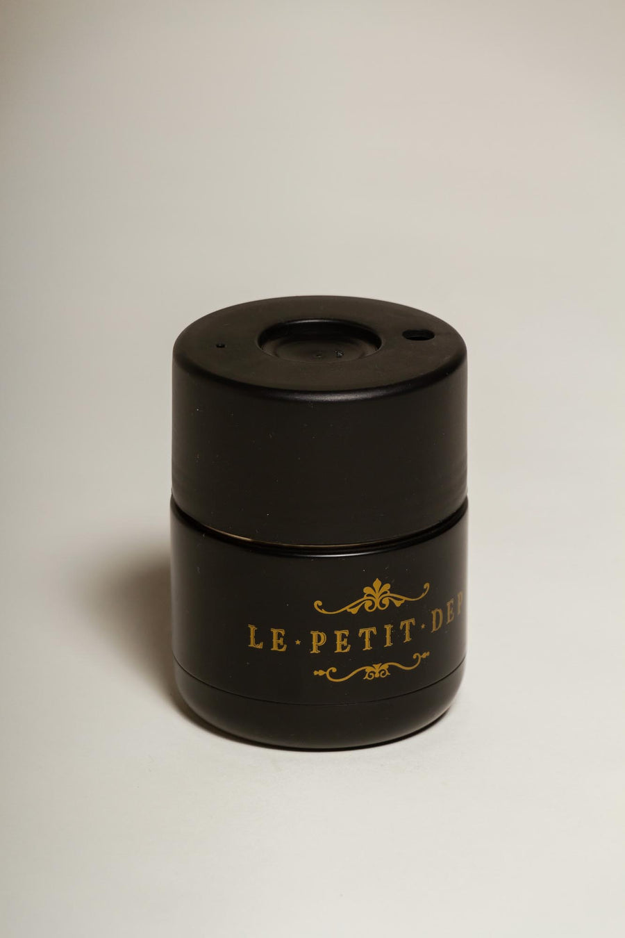 Reusable ceramic cup - black - Le Petit Dep