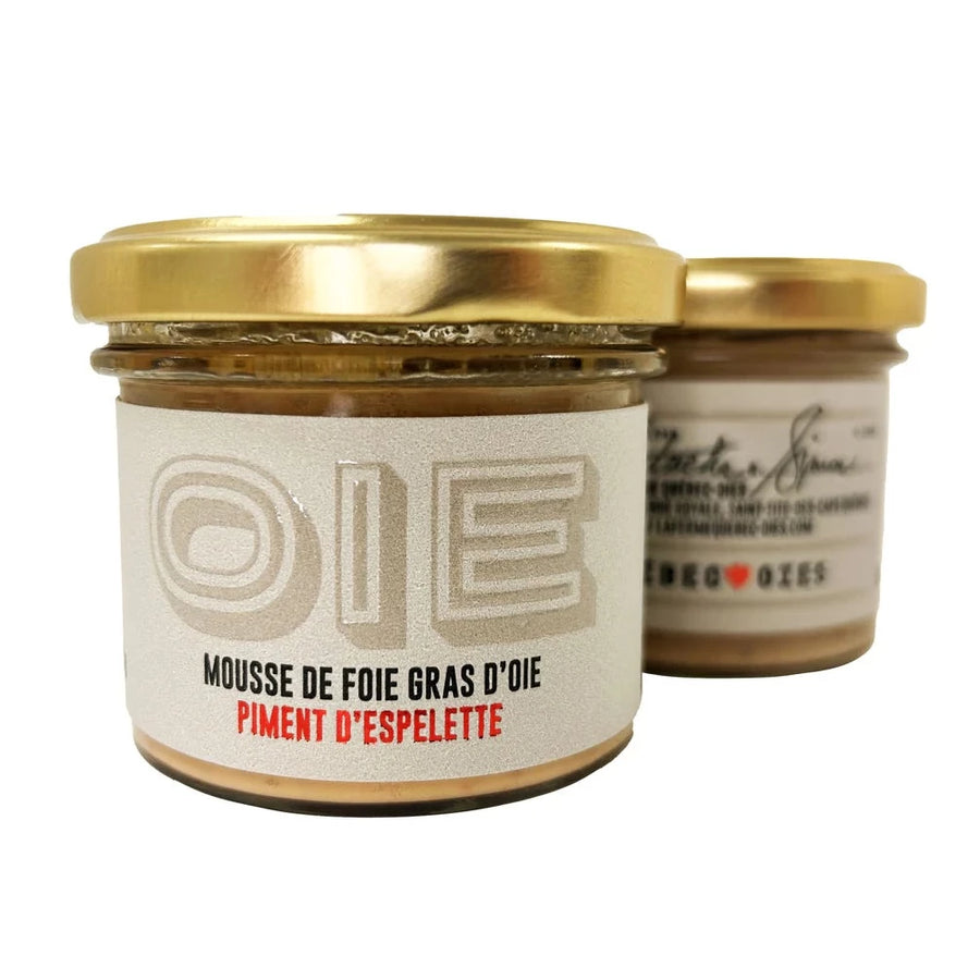 Goose foie gras mousse with Espelette pepper