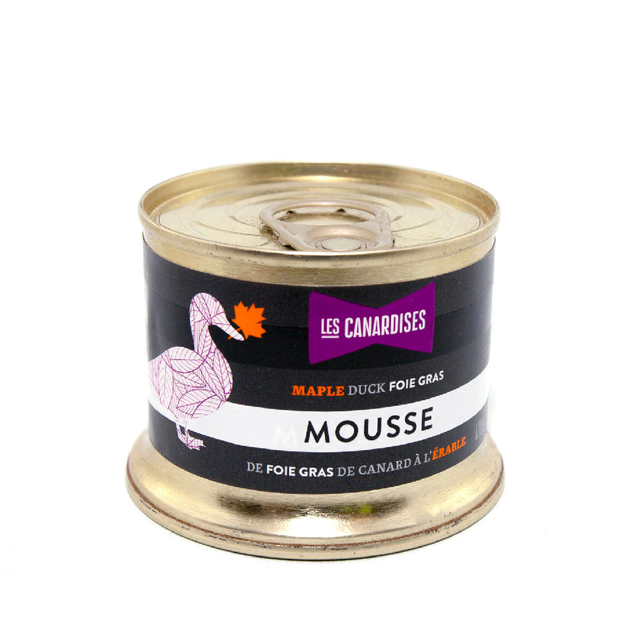 Mousse de foie gras de canard <br>à l’érable