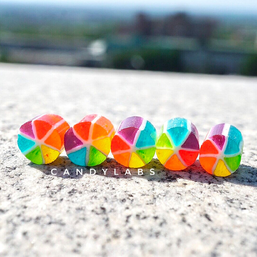 Rainbow candy